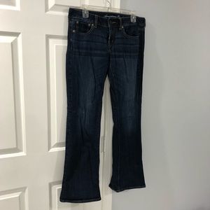 Dark boyfriend cut American Eagle jean